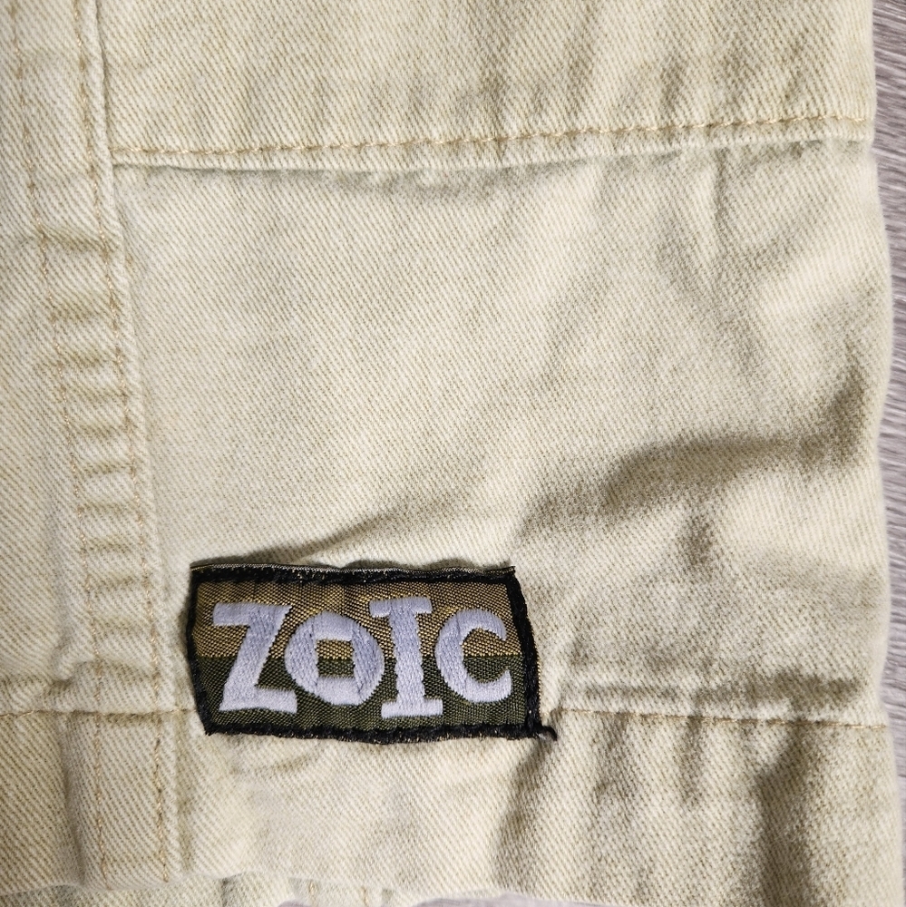 Zoic Tan Shorts Vintage M Vintage Cycling Lined Adjustable Padding Outdoor Gear - Picture 10 of 10